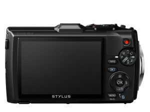 Rückseite Olympus TG-4 Digitalkamera